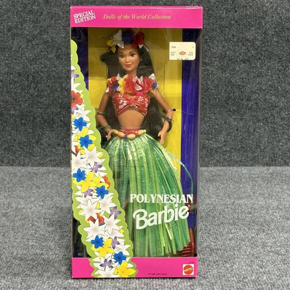 Vintage‎ 1994 Polynesian Barbie Doll Special Edition Dolls of the World 12700 - Picture 2 of 11